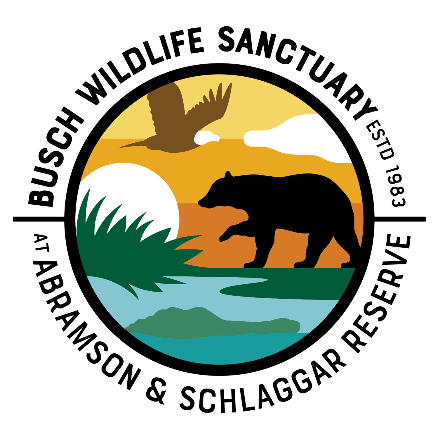 Busch Wildlife Sanctuary logo