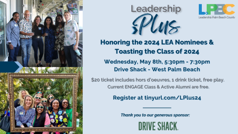 Leadership Plus Event Drive Shack May 8, 2024